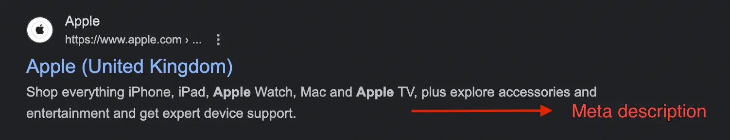 SEO Meta Description